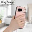 Google Pixel 8a R20 Crossbody Rope Ring Card Holder Phone Case (Pink) - 6