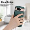 Google Pixel 8a R20 Crossbody Rope Ring Card Holder Phone Case Green - 6
