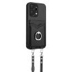 For Honor X7a/Play7T R20 Crossbody Rope Ring Card Holder Phone Case - 2