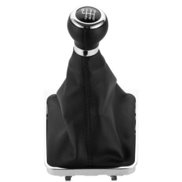VW Passat B6 2005-2011 Gear Shift Knob Chrome Frame 6 Speed - 1