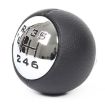 Peugeot 307/308 Gear Lever Hand Ball Leather Shift Knob, 6 Speed - 2