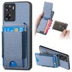 OPPO A57 4G Blue Wallet Stand Phone Case - 1