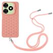 Tecno Spark Go 2024 Pink TPU Phone Case with Lanyard - 3