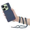 Tecno Spark 20 Blue TPU Phone Case with Lanyard - 4