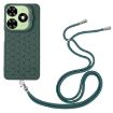Tecno Spark 20 Green TPU Phone Case with Lanyard - 3