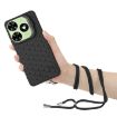 Infinix Hot 40i TPU Phone Case with Lanyard - Black - 4
