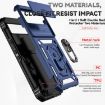 Blue Sliding Camshield Holder Case for Google Pixel 8a - 4