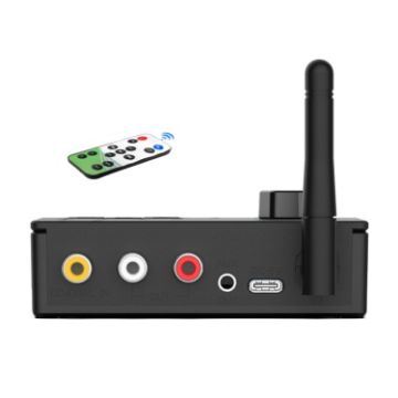 Bluetooth 5.4 Receiver Digital To Analog Converter Adapter With Remote Control - 1