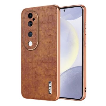 Vivo S19 Pro Crocodile Texture Phone Case - Brown - 1