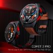 LOKMAT COMET2 PRO Smart Watch - Black Stainless Steel - 2