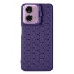 Motorola Moto G24/G04 Purple TPU Phone Case - Radiating Lens Holder - 4