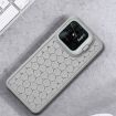 Xiaomi Redmi 10C Honeycomb Radiating Lens Holder TPU Phone Case - Grey - 2