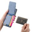 Realme GT Master Carbon Fiber Wallet Stand Phone Case - Blue - 4