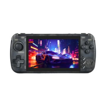 POWKIDDY X39 Pro Handheld Game Console - Black Transparent - 1