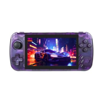 POWKIDDY X39 Pro Handheld Game Console 32G Purple Transparent - 1