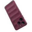 Realme C61 4G Global Purple Phone Case - Magic Shield TPU + Flannel - 6