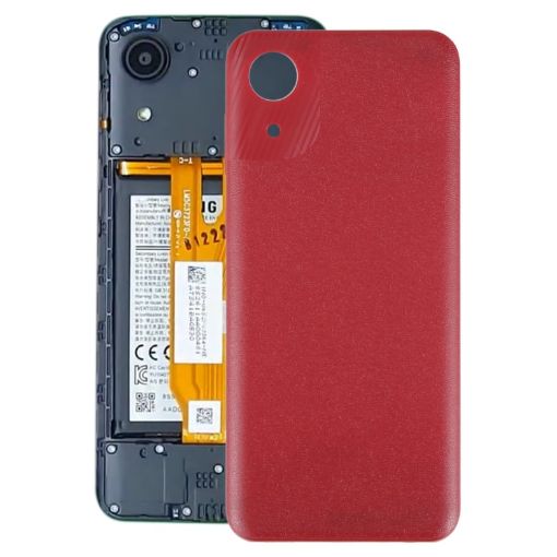 Samsung Galaxy A03 Core SM-A032F Red Battery Back Cover - 1