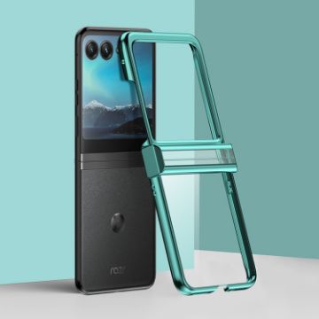 Motorola Razr 50 Green Electroplated Phone Case Set - 1