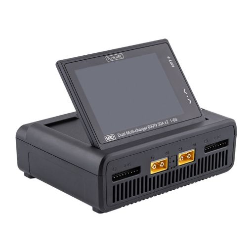 ToolkitRC M8D Dual Drone Battery Charger (Black) - 1