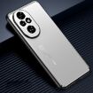 For Honor 200 Frosted Metal Phone Case Silver - 1