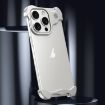 iPhone 14 Plus Silver Alloy Frameless Phone Case - Aromatherapy - 2