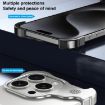 iPhone 14 Plus Silver Alloy Frameless Phone Case - Aromatherapy - 5