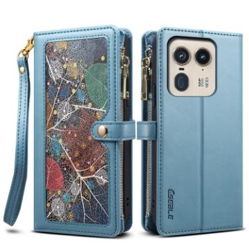 Motorola Edge 50 Ultra ESEBLE Star Series Blue Leather Case - 1