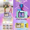 2.4 inch Dual-lens 4K HD CCD Camera Retro Kids Camera (Green) - 6