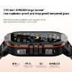 LEMFO C26 1.96" Sport Smart Watch - Bluetooth Call/Message - Orange - 3