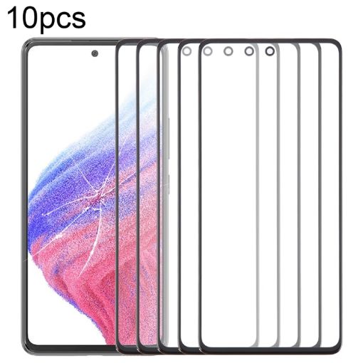 Front Screen Outer Glass Lens for Samsung Galaxy A53 5G SM-A536B - Pack of 10 - 1