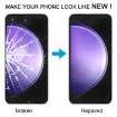 Front Screen Outer Glass Lens for Samsung Galaxy S23 FE SM-S711B - Pack of 10 - 6