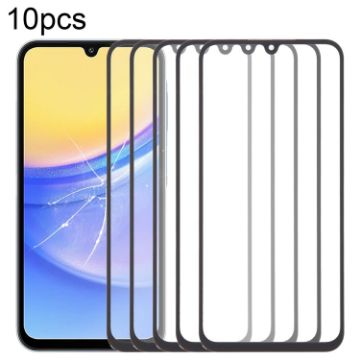 Front Screen Outer Glass Lens for Samsung Galaxy A15 4G SM-A155F - Pack of 10 - 1