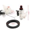 RV Toilet Water Valve Module Assembly 31705 - White + Black - 5