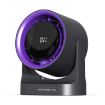 Gray USB Charging Turbine Fan - HX-F315 - Wall-mounted/Desktop - 100-speed - 1