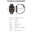 LEMFO HK95 1.952 inch BT5.0 IP68 Sport Smart Watch - Black - 2