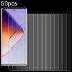 Infinix Note 40 5G 50pcs Tempered Glass Film 0.26mm 9H 2.5D - 1