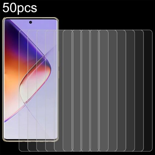 Infinix Note 40 5G 50pcs Tempered Glass Film 0.26mm 9H 2.5D - 1