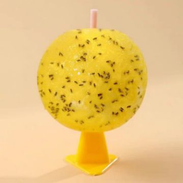 8cm Indoor Fruit Fly Ball Sticky Ball - Insect Attractant - 1