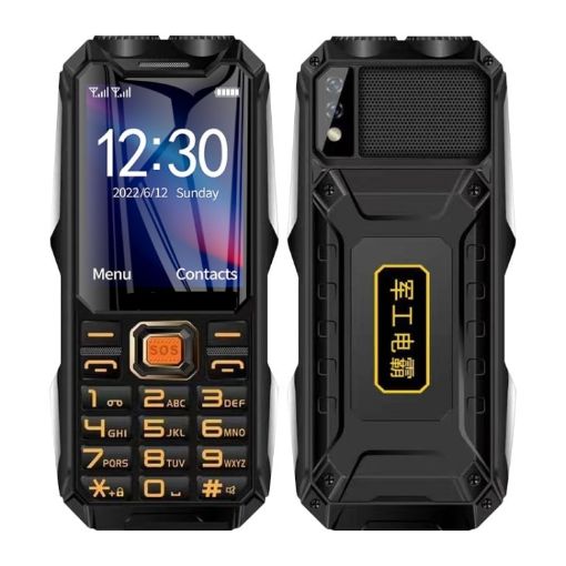 Q8-1 Elder Phone 16800mAh Battery 4G Dual SIM Bluetooth LED Flashlight - 1