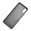 Sony Xperia 10 VI Leather Back Phone Case (Brown) Wristband - 4