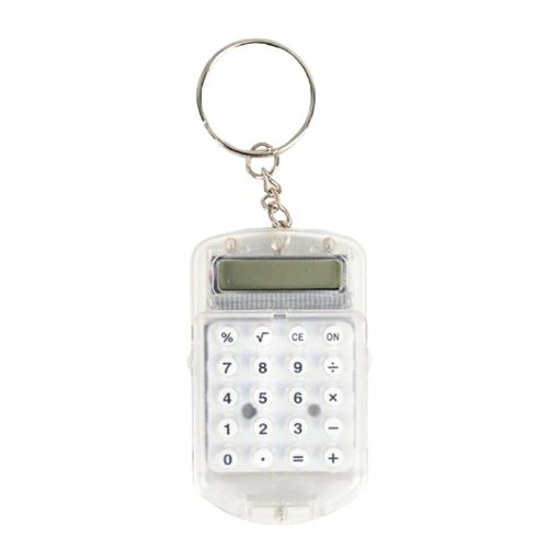 Portable Mini Calculator Student Exam Office Calculator (White) - 1