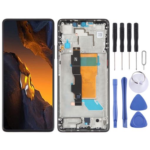 Xiaomi Poco F5 AMOLED LCD Screen Digitizer Assembly (Black) - 1