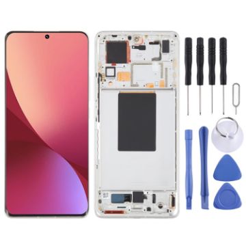 Xiaomi 12 Pro/12S Pro AMOLED LCD Screen Digitizer Assembly (Silver) - 1