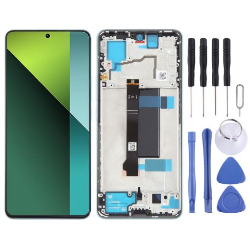 Xiaomi Poco X6 AMOLED LCD Screen Digitizer Full Assembly with Frame - 1