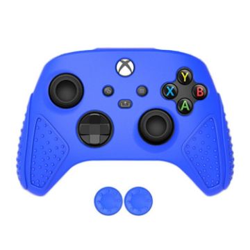 Blue Silicone Protective Case for XBox Series S/X Gamepad - 1