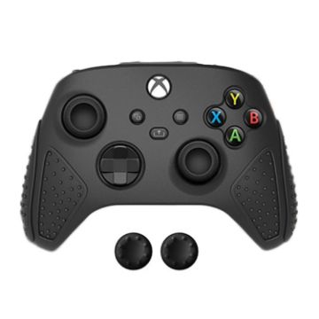 Black Silicone Protective Case for XBox Series S/X Gamepad - 1
