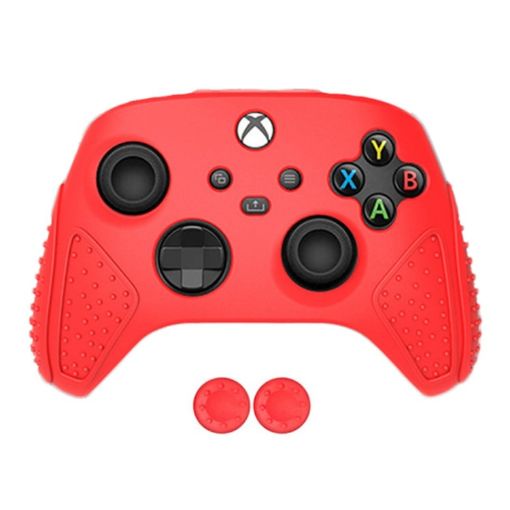 Red Silicone Protective Case for XBox Series S/X Gamepad - 1