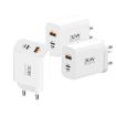 PD30W USB-C/Type-C + 8 Pin + USB-A Charger for iPhone Series - 2