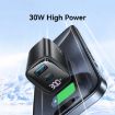 USAMS CC230 30W USB+USB-C Dual Port Charger - US Plug (White) - 6