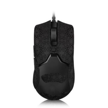 Snowflake Pattern Anti-slip Mouse Stickers for Razer Viper Mini - Black - 1